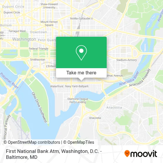 First National Bank Atm map