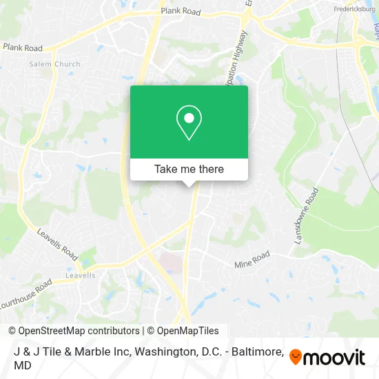 J & J Tile & Marble Inc map