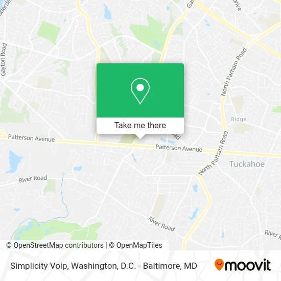 Simplicity Voip map
