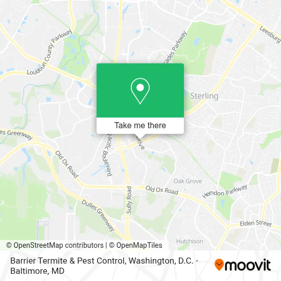 Barrier Termite & Pest Control map