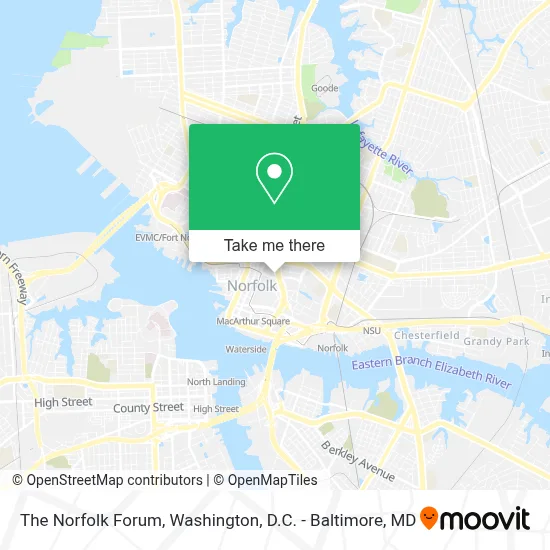 The Norfolk Forum map