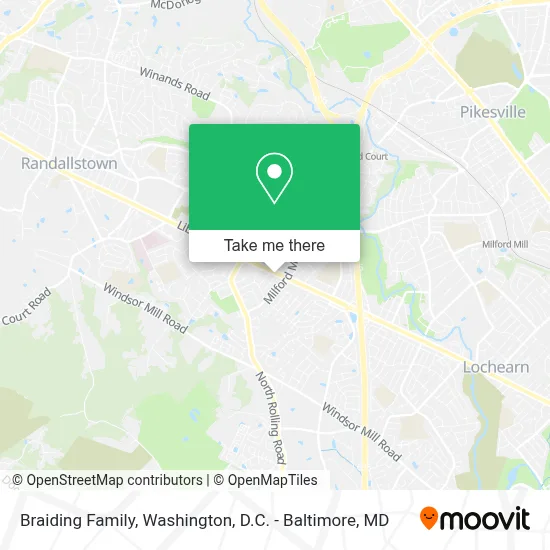 Braiding Family map