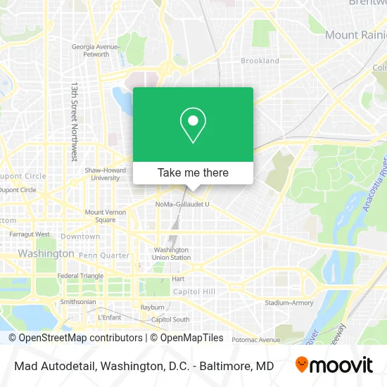 Mad Autodetail map