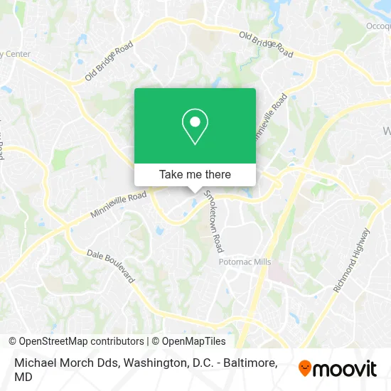 Michael Morch Dds map