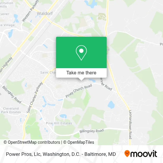 Power Pros, Llc map