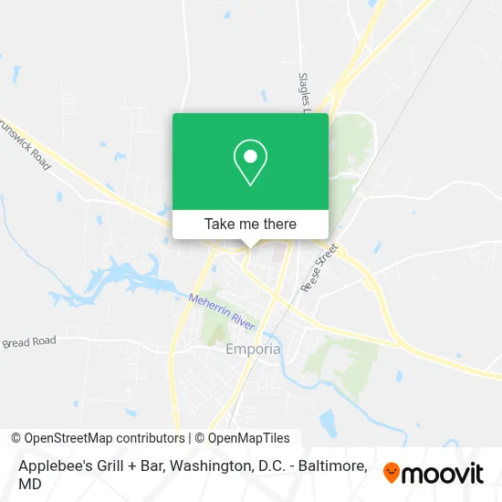 Applebee's Grill + Bar map