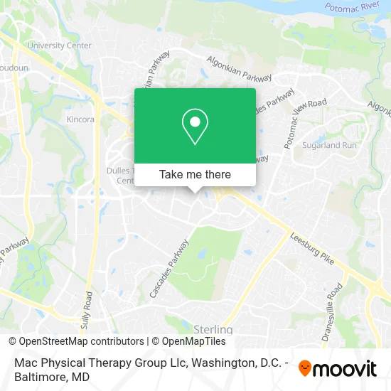 Mac Physical Therapy Group Llc map