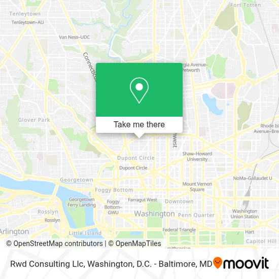 Rwd Consulting Llc map