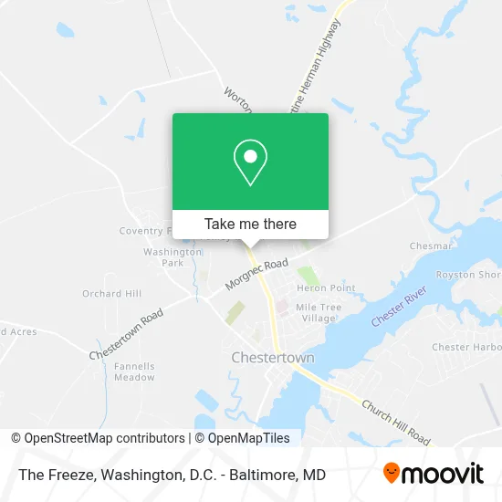 The Freeze map