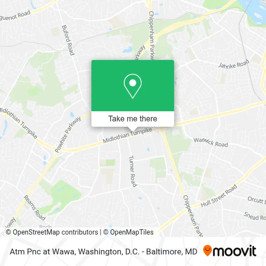 Atm Pnc at Wawa map