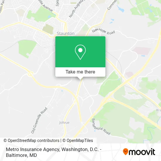 Metro Insurance Agency map