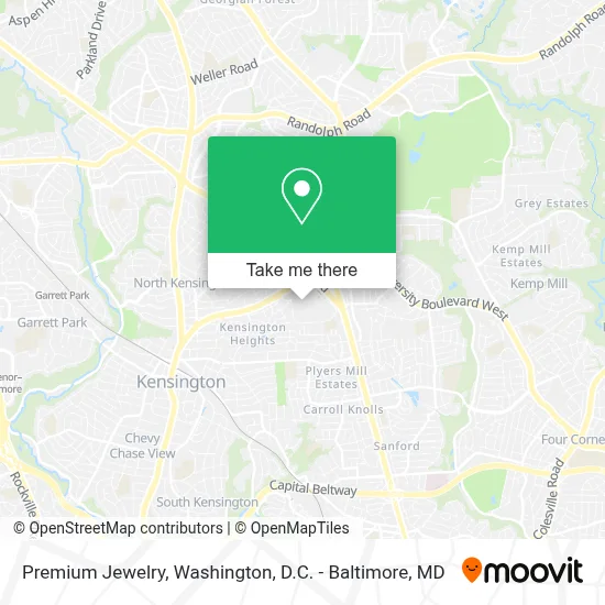 Premium Jewelry map