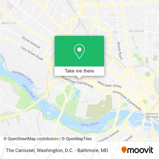 The Carousel map