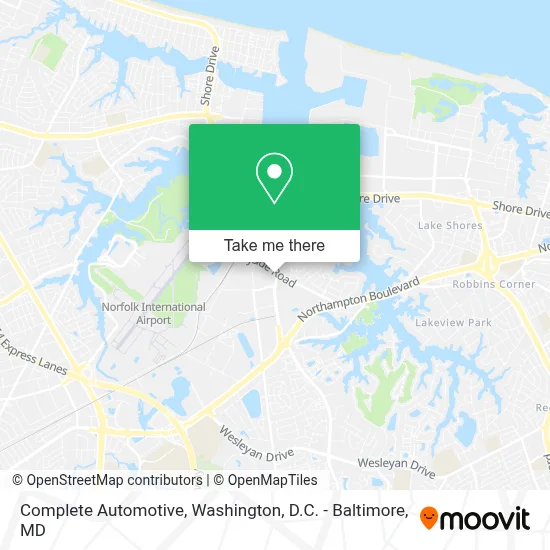 Complete Automotive map