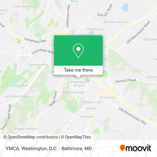 Ymca map