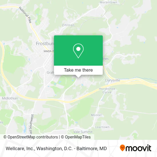 Wellcare, Inc. map