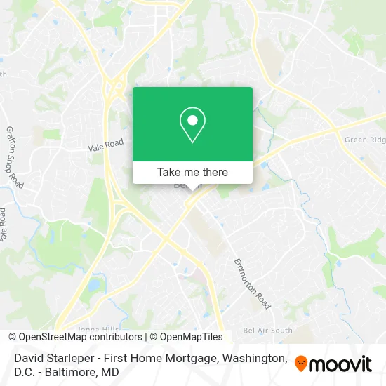 David Starleper - First Home Mortgage map
