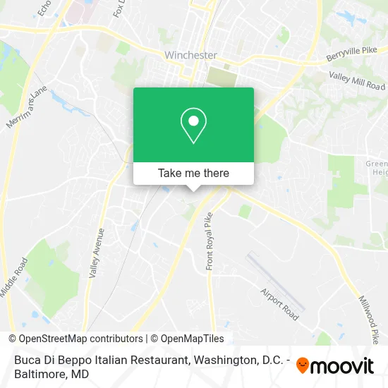 Buca Di Beppo Italian Restaurant map