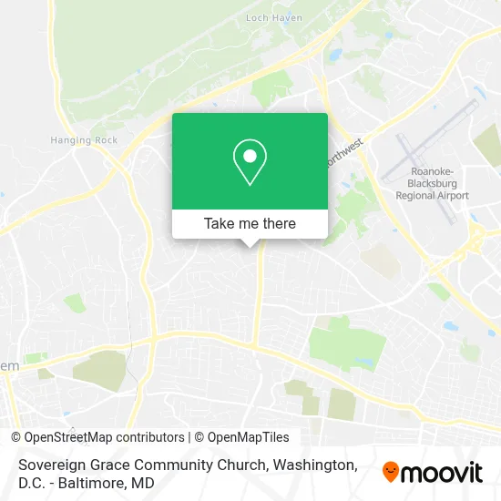 Sovereign Grace Community Church map