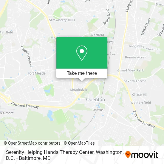 Serenity Helping Hands Therapy Center map