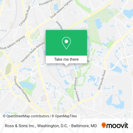Ross & Sons Inc. map