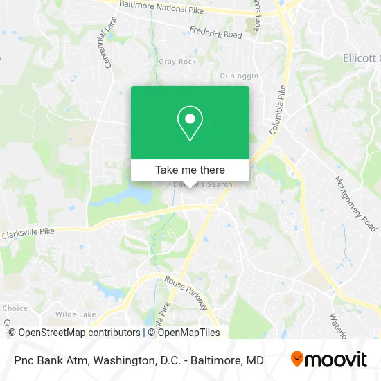 Pnc Bank Atm map