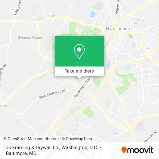Js Framing & Drywall Llc map