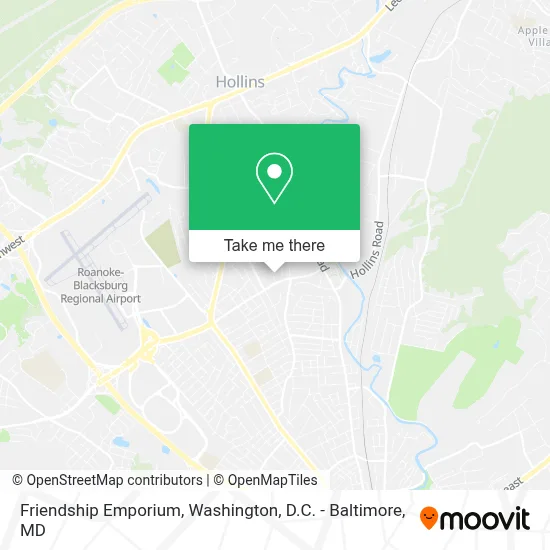 Friendship Emporium map