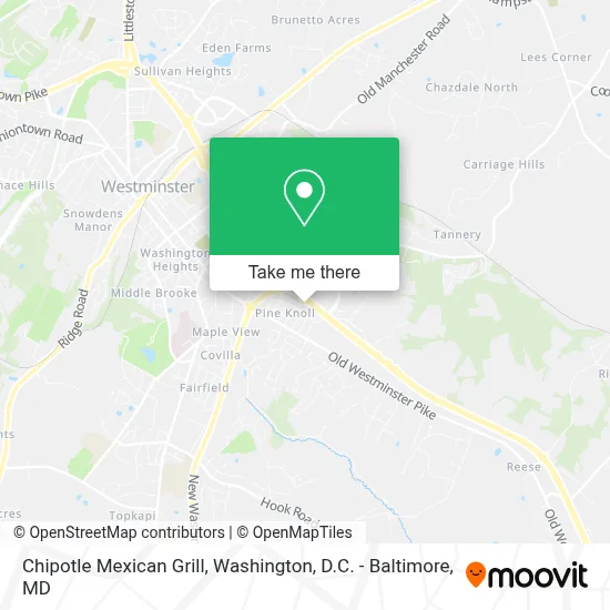 Chipotle Mexican Grill map
