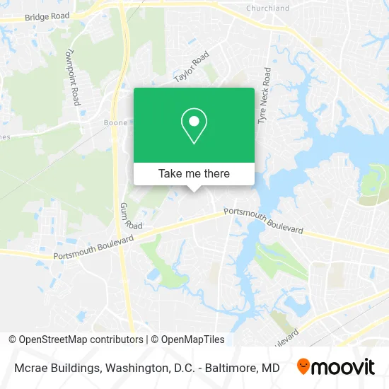 Mcrae Buildings map