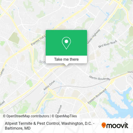 Allpest Termite & Pest Control map