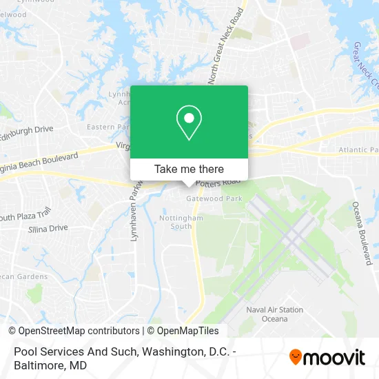 Pool Services And Such map