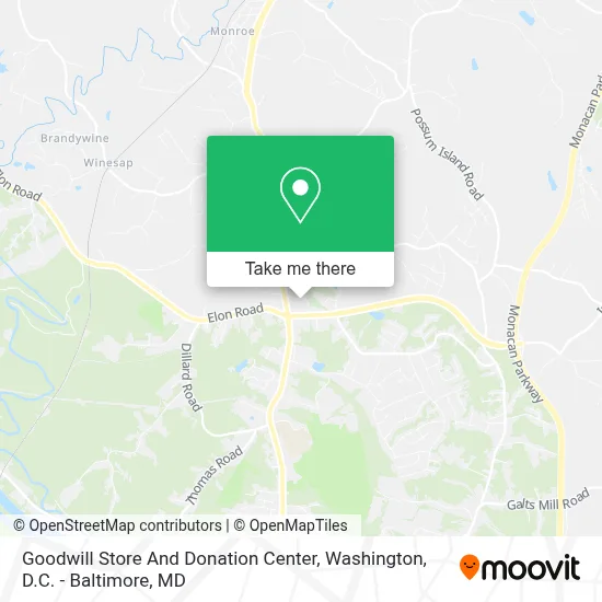 Goodwill Store And Donation Center map