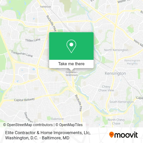 Elite Contractor & Home Improvements, Llc map