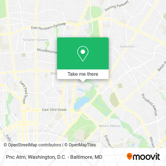 Pnc Atm map