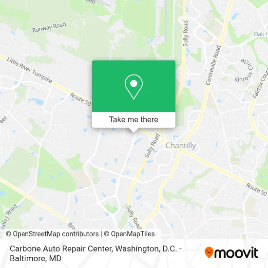 Carbone Auto Repair Center map