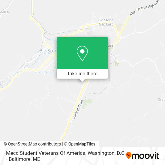 Mecc Student Veterans Of America map