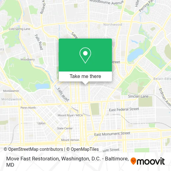 Move Fast Restoration map