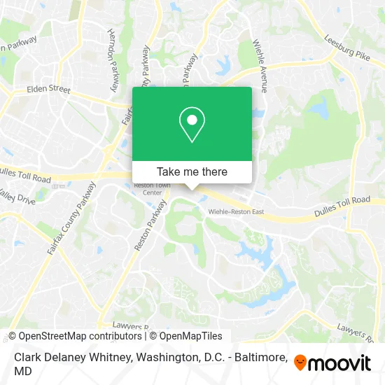 Clark Delaney Whitney map