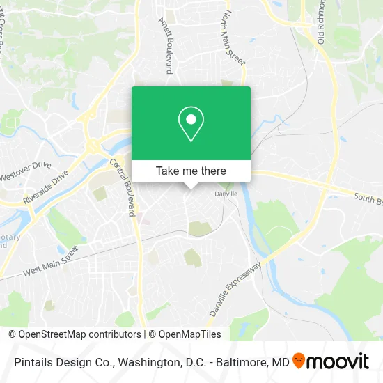 Pintails Design Co. map
