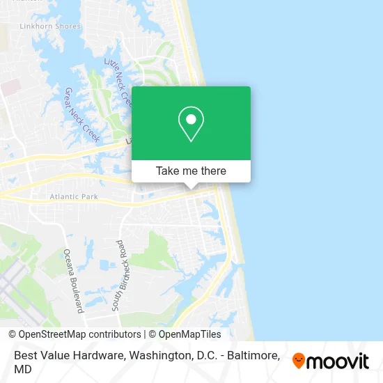 Best Value Hardware map