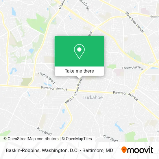 Baskin-Robbins map