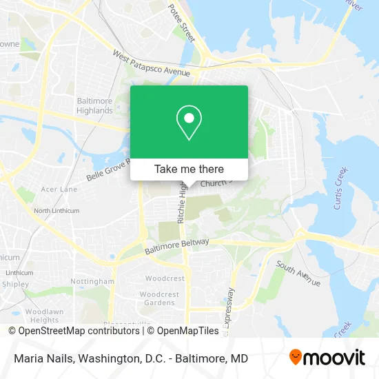 Maria Nails map