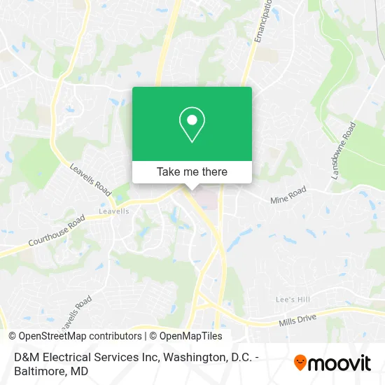 D&M Electrical Services Inc map