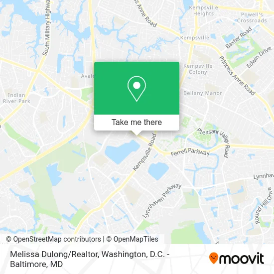 Melissa Dulong/Realtor map