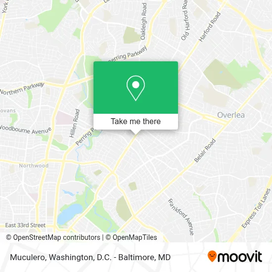Muculero map