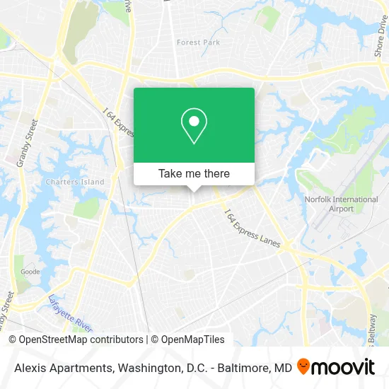 Alexis Apartments map