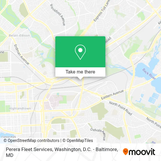 Perera Fleet Services map