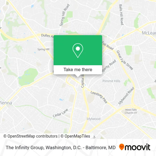 The Infinity Group map
