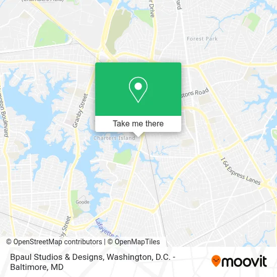 Bpaul Studios & Designs map